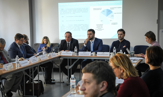 Презентовано моніторинг ефективності застосування положень Кодексу України з процедур банкрутства