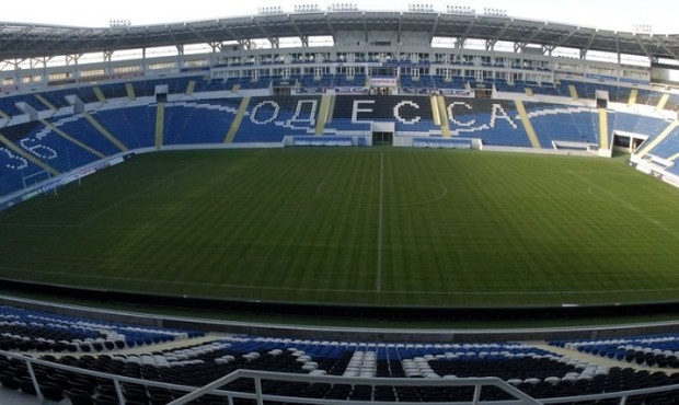 Стадіон "Чорноморець" використали для виведення 8,3 мільярдів з Імексбанку