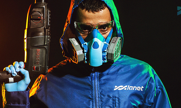 "Ланет" підключає інтернет у бомбосховищах та укриттях окремих районів Києва