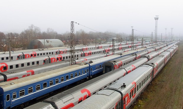 Російська залізниця переживає найглибший спад з 2008 року