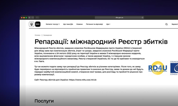 В Реєстрі збитків з'явилась нова категорія для підприємців