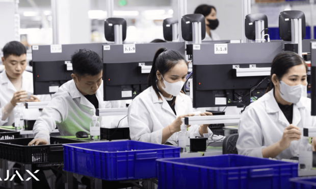 Ajax Systems відкрила завод у В’єтнамі на понад тисячу робочих місць